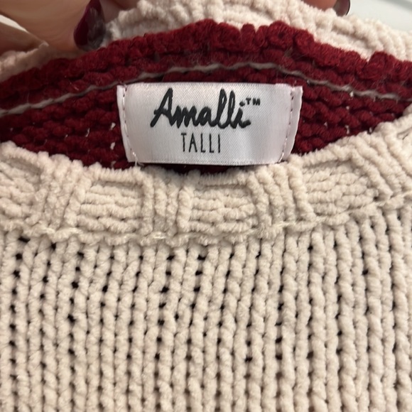 Tall girls! Amalli Talli chenille feel sweater, size M - Picture 2 of 4